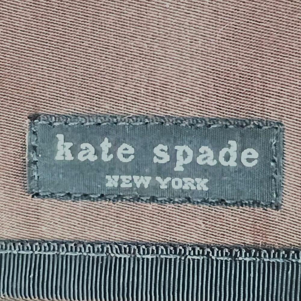 VTG KATE SPADE NY Brown Messenger Crossbody Bag USA  Laptop Bag Academia - Picture 4 of 5